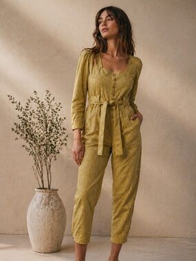 NWT Joie Zohra Jumpsuit | Size 6 / Color: Olive Oil